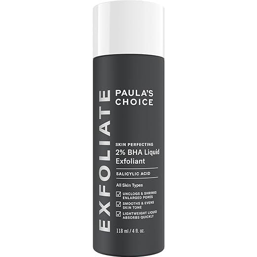 Es por eso que a los compradores les encanta el exfoliante líquido Paula’s Choice 2% BHA