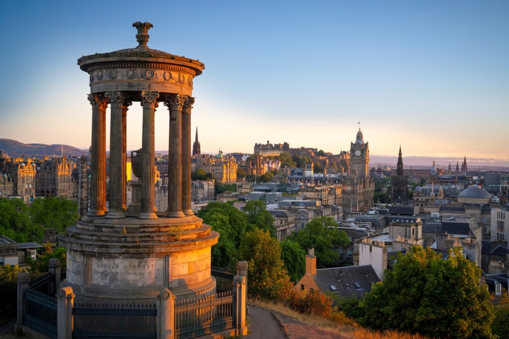 Vista de Edimburgo