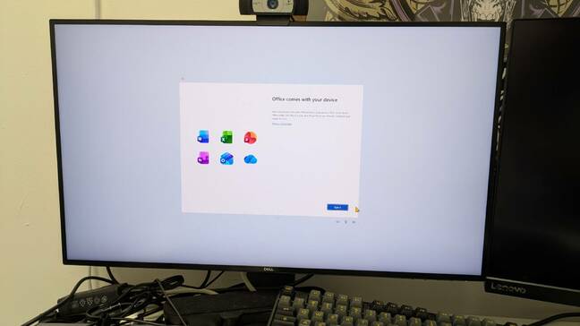 Esta pantalla intentará venderle Office 365 si aún no lo ha instalado Esta pantalla intentará venderle Office 365 si aún no lo ha instalado