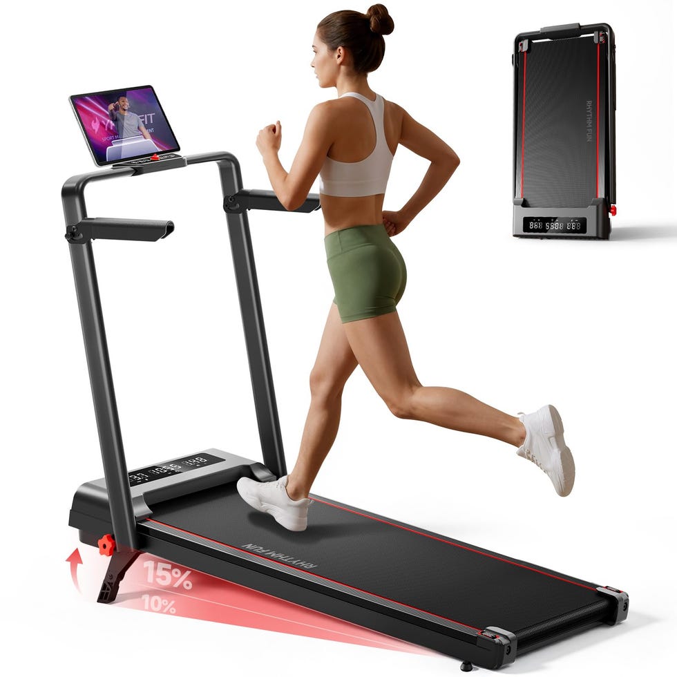 Cinta de correr con inclinación