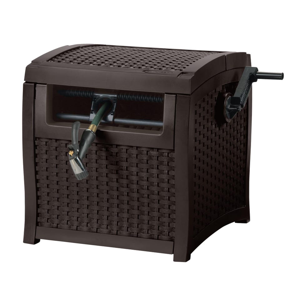 Caja de carrete de manguera de jardín