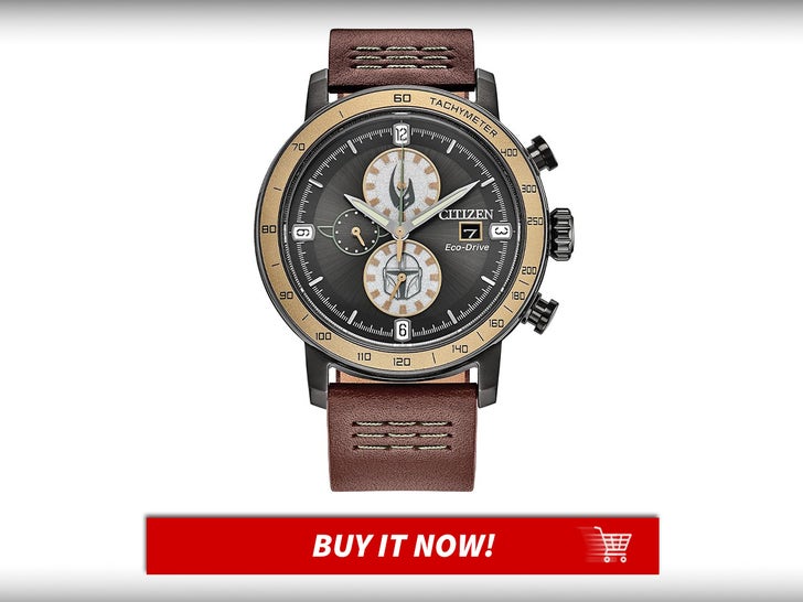 Citizen-Mens-Eco-Drive-Mandalorian-Cronógrafo-Correa-de-cuero-marrón-Mandalorian-Movie-Gear-PRINCIPAL
