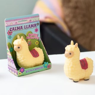 Juguete calmante para aliviar el estrés con forma de llama.