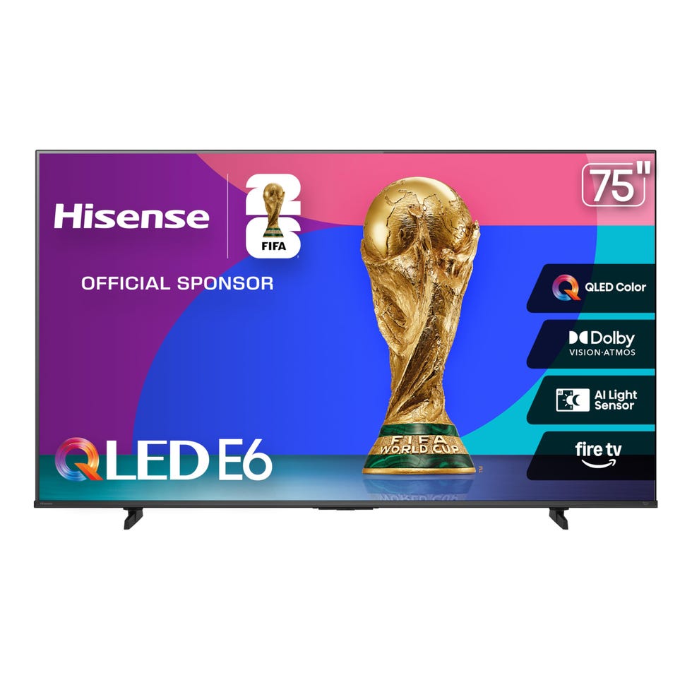 Televisor inteligente QLED 4K serie cine E6 de 75 pulgadas