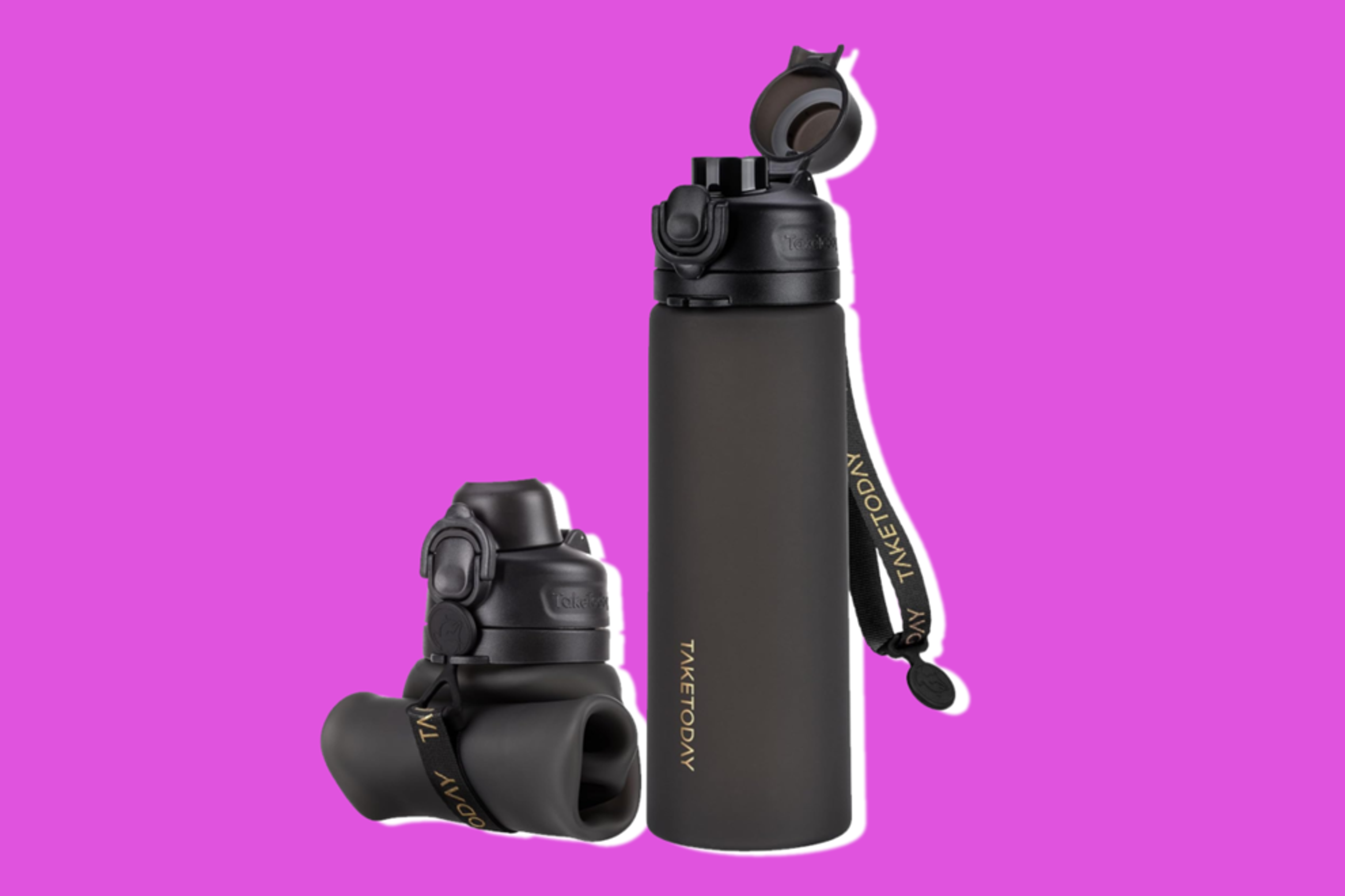 Botellas de agua plegables TakeToday