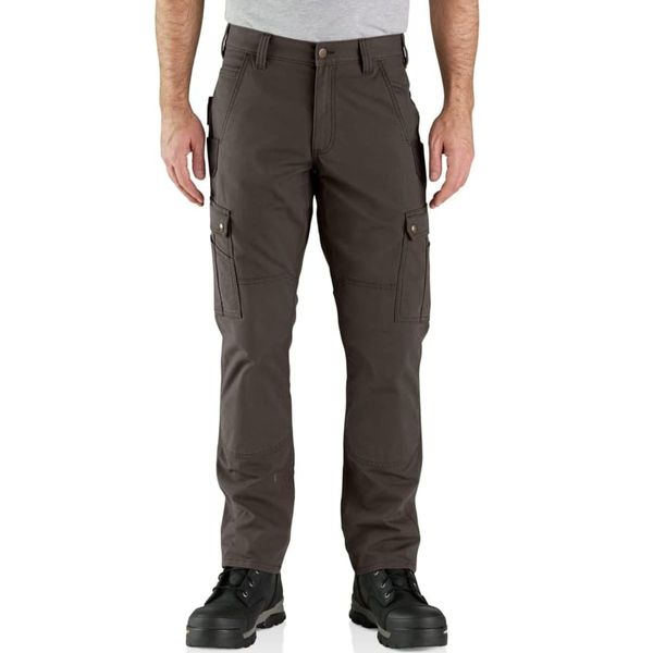 Carhartt 105461 Pantalones cargo elásticos resistentes y relajados Ripstop para hombre