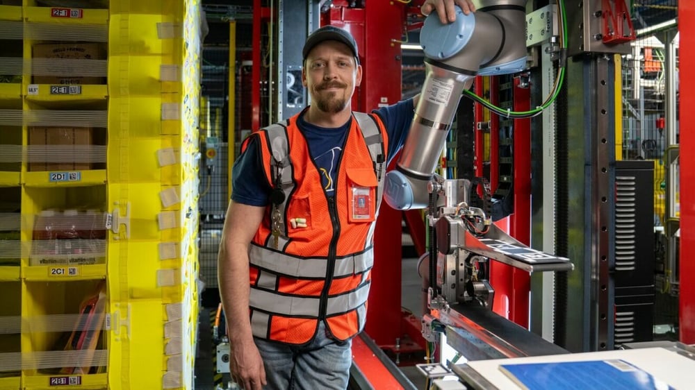 Un robot Vulcan que puede sacar productos de las estanterías sin dañarlos