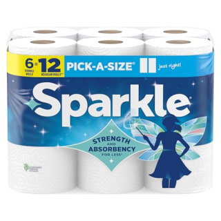 Toalla de papel Sparkle de doble rollo (paquete de 6)