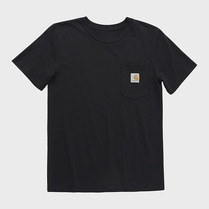 Camiseta con bolsillo para niños de Carhartt a través de Amazon.com 01